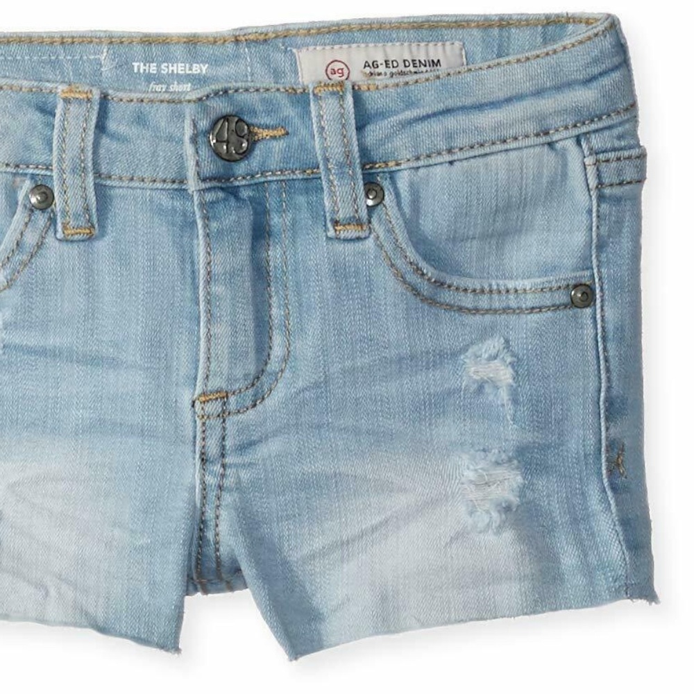 NWT $45  AG  THE SHELBY FRAY SHORT 12 M GIRLS - Picture 5 of 8